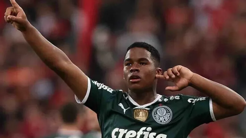 Endrick dit au revoir à Palmeiras en Copa Libertadores