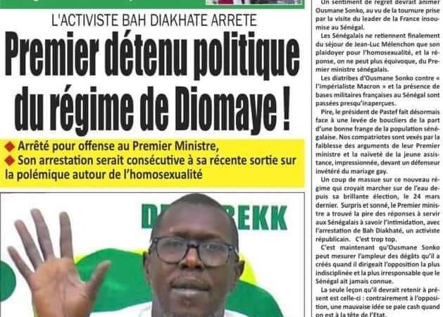 Sénégal, le pouvoir change de main mais les arrestations pour « offense » contre les dirigeants continuent