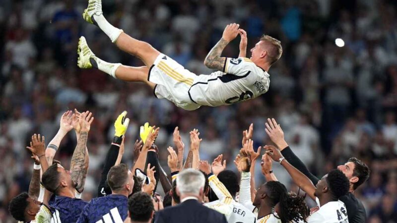 Kroos fait ses adieux au Bernabeu