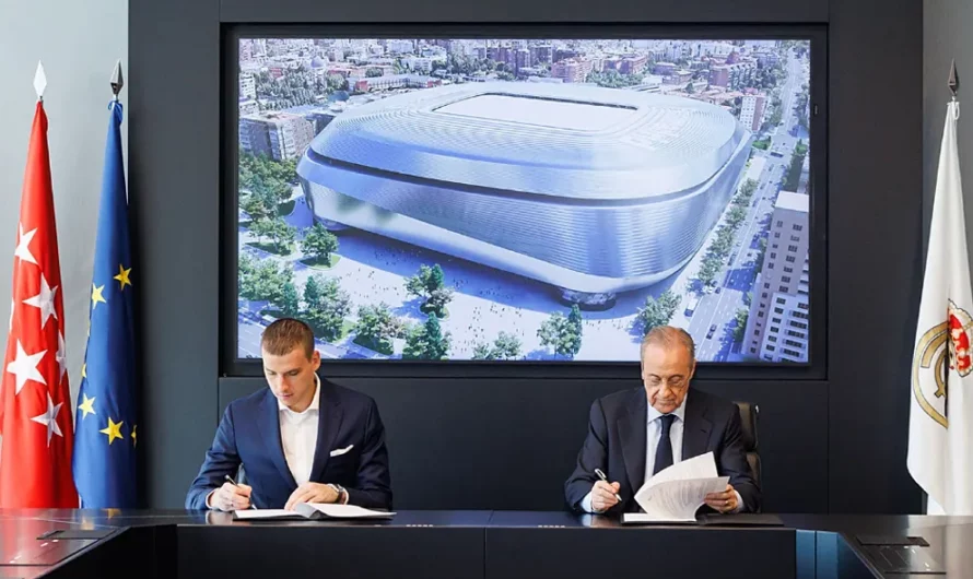 Le Real Madrid officialise le renouvellement de Lunín: « Le rêve est toujours réalité »