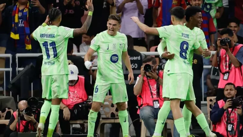 Le Barça, en finale sans briller.