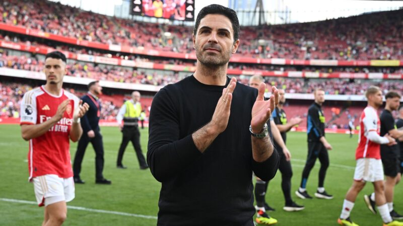 Arteta n’a aucune intention de renoncer à la course au titre.