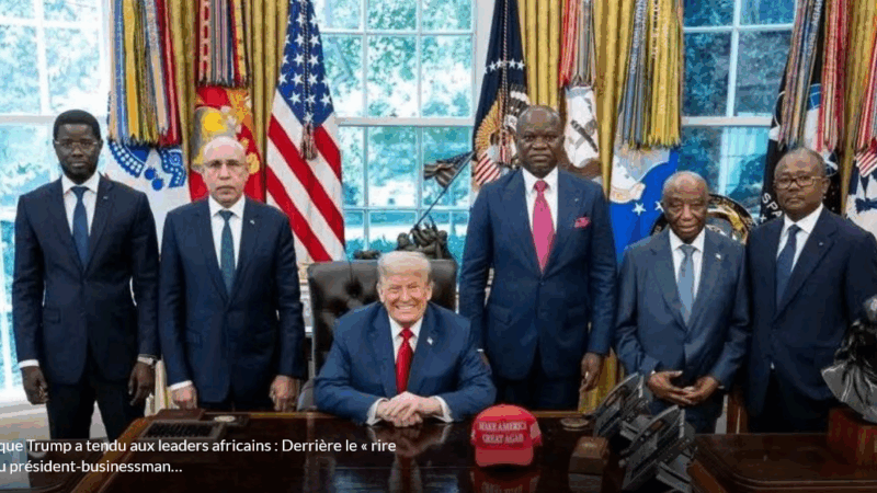 Le piège que Trump a tendu aux leaders africains